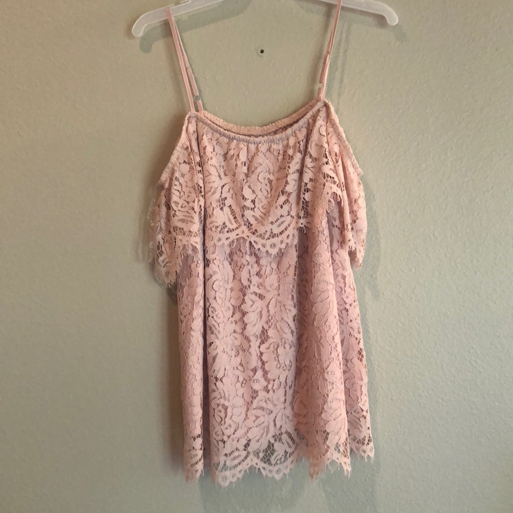 Pink blouse